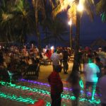 Durban Peachy Beach Party. Many people in Durban dancing on the beach at night. EbonyModex girls event run by LoveDurban.co.za Tourist information and what's on in durban events guide. Durban South Africa