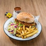 Chicken burger at Afro's Chicken Shop in Durban South Africa as featured on the Lovedurban.co.za what's on in durban and Durban tourist information website
