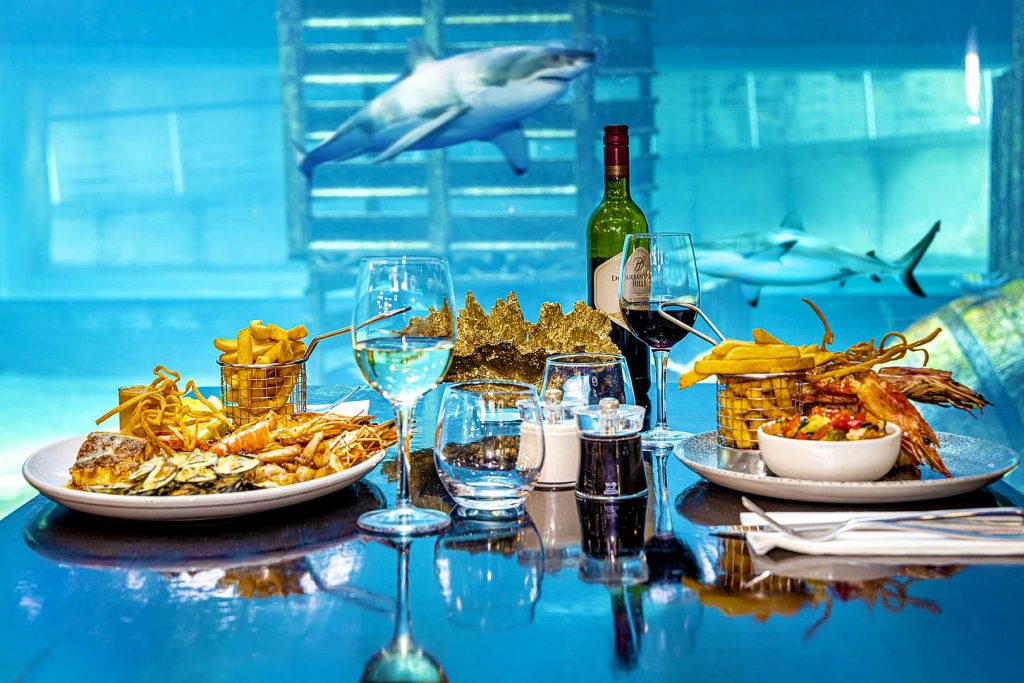 Decorative food display as served at the world famous Cargohold restaurant in Durban South Africa as featured on the Lovedurban.co.za what's on in durban and Durban tourist information website