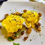 Eggs benedict at the Circus Circus beach Cafe in Durban South Africa as featured on the Lovedurban.co.za what's on in durban and Durban tourist information website