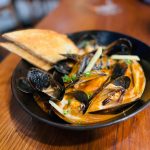 Mussels in white wine as served at the 9th Avenue restaurant in Durban South Africa as featured on the Lovedurban.co.za what's on in durban and Durban tourist information website