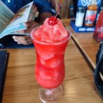 Strawberry cocktail at the John Dorys restaurant in Durban South Africa as featured on the Lovedurban.co.za what's on in durban and Durban tourist information website