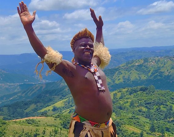 Zulu culture and tribal costume the Phezulu Safari Park in Durban South Africa a top durban attraction on the Lovedurban.co.za what's on in durban and Durban tourist information