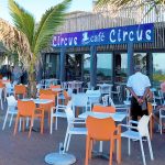 front view of the Circus Circus beach Cafe in Durban South Africa as featured on the Lovedurban.co.za what's on in durban and Durban tourist information website