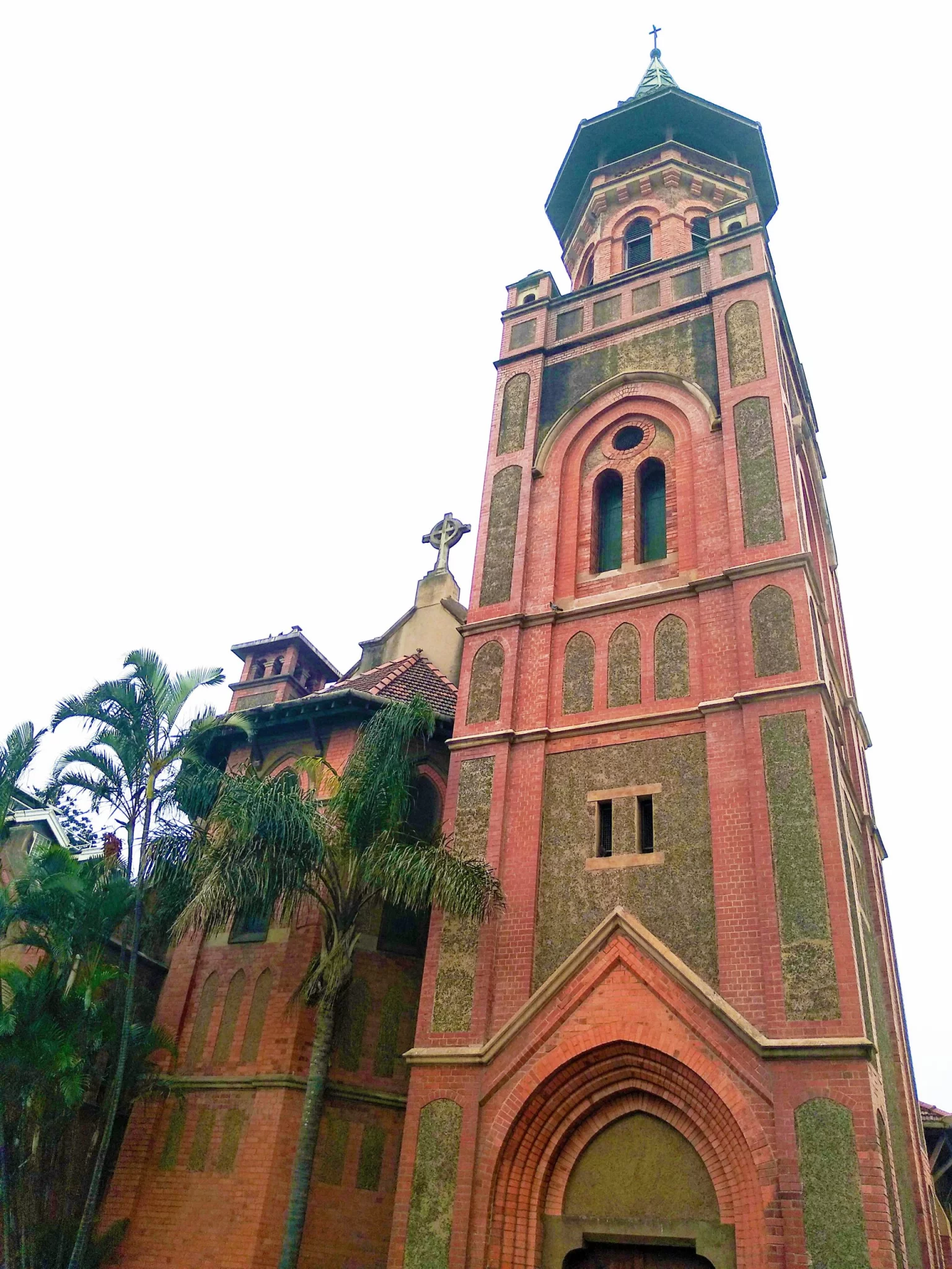 Tower of Emmanuel Cathedral in Durban South Africa. A top 10 tourist attraction in durban as featured on Lovedurban.com Durban tourist information and what's on in Durban website
